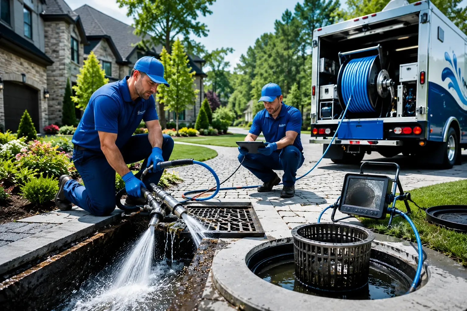 Local outdoor drain cleaning professionals in Dennis, KS